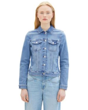 Tom Tailor Ttd Damen Easy Jeansjacke - Blau