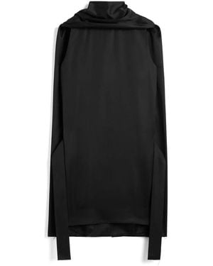 TOTEME Cocoon Sjaal Jurk - Zwart