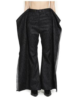 Junya Watanabe Wide Trousers - Black