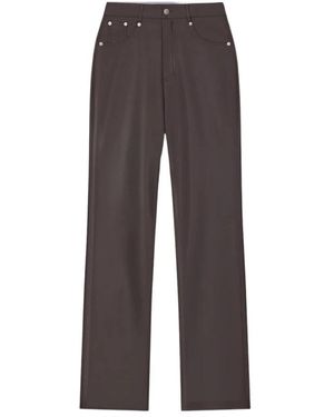 Nanushka Nw25Fwpa29878 Rechte Broek - Grijs