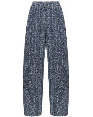 ROTATE BIRGER CHRISTENSEN Loose-Fit Jeans - Azul