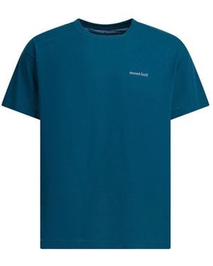 Montbell T-Shirts - Blu
