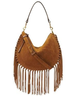 Isabel Marant Oskan Soft Zip - Braun