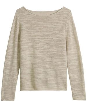 Marc O' Polo Strickpullover Aus Baumwollmix - Grau