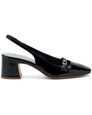 Frau Court Shoes - Black