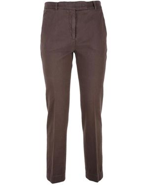 Slowear Slim-Fit Broeken - Bruin