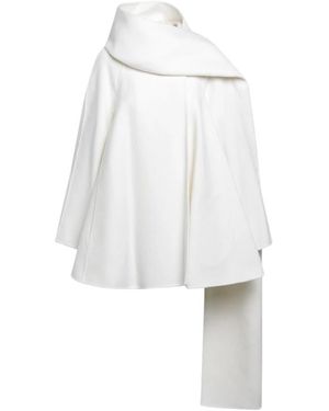Alaïa Ponchos - White