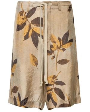 Uma Wang Long Shorts - Neutro