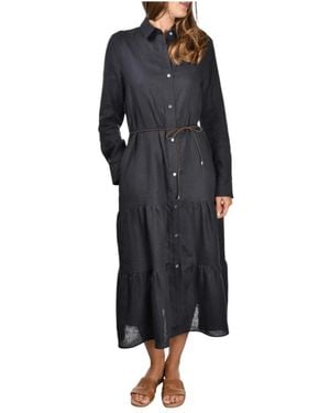 Gran Sasso Shirt Dresses - Black