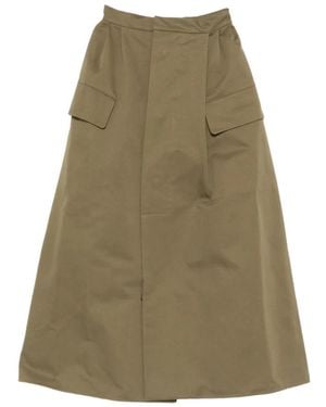 Duran Lantink Midi Skirts - Vert