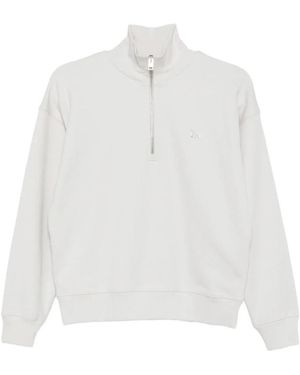 Maison Kitsuné Zip-Throughs - White