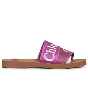Chloé Sliders - Pink
