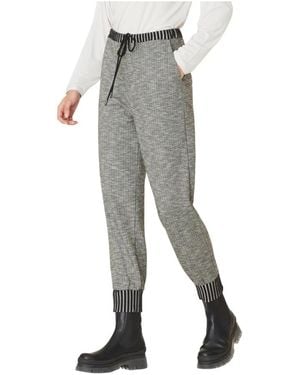 Manila Grace Pantalones deportivos - Gris