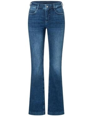 M·a·c Flared Boot-Cut Jeans Chic - Blau