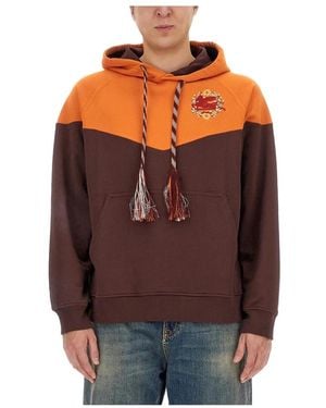 Etro Hoodies - Marron