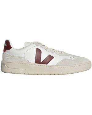 Veja V-90 Leather - Wit