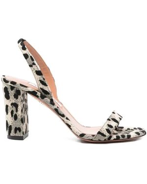 Aquazzura High Heel Sandals - Metallic
