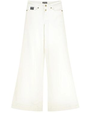 Versace Jeans Couture Wide Jeans - White