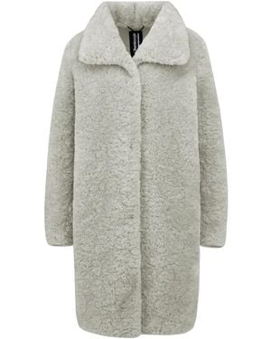 Bomboogie Single-Breasted Coats - Gris