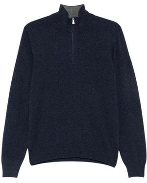 Gran Sasso Turtlenecks - Bleu