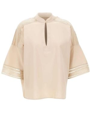 Elena Miro Blouses - Neutro