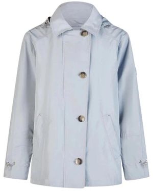 Lebek Trench Coats - Blu