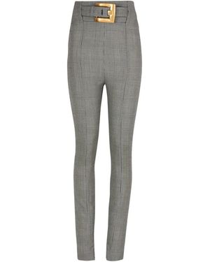 Balmain Skinny Trousers - Gris