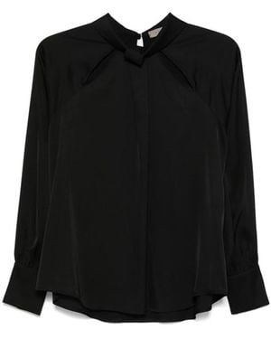 D.exterior Blouses - Black