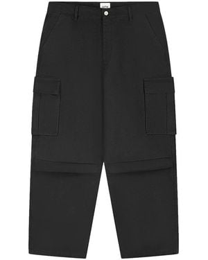 Arte' Wide Trousers - Black