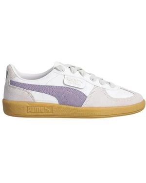 PUMA Palermo Leren Sneaker - Wit