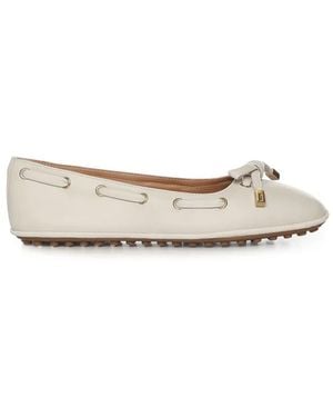 Tod's Ballerina Shoes - White