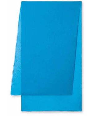 Alberta Ferretti Leichtschal Aus Seide - Blau