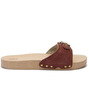 Scholl Schoenen ,Bruin Platte Schoenen