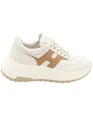 Hogan Schoenen ,Leer Hi‑Fi Sneakers - Wit