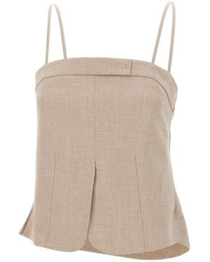 THE GARMENT Sleeveless Tops - Brown