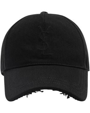 Saint Laurent Cassandre Cap - Zwart