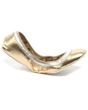 Car Shoe Ballerina Shoes - Metallic