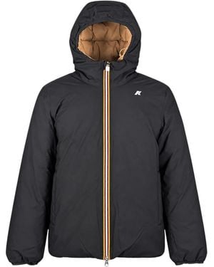 K-Way Jassen ,Zwart ,Polyester Jack St Thermo Double