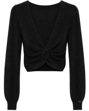 Twinset V-Neck Knitwear - Negro