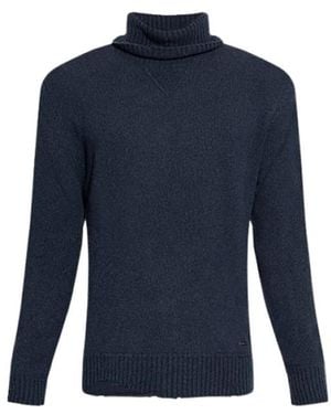 DSquared² Wollrollkragenpullover - Blau
