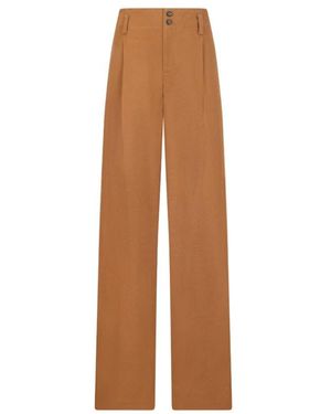 Chloé Wide Trousers - Brown