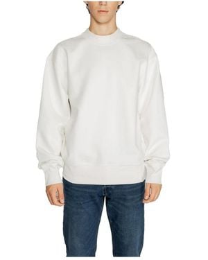 Calvin Klein Interlock Crew - Wit