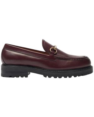 SCAROSSO Loafers - Purple