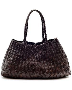 Dragon Diffusion Santa Croce Große Gewebte Tote Bag - Schwarz