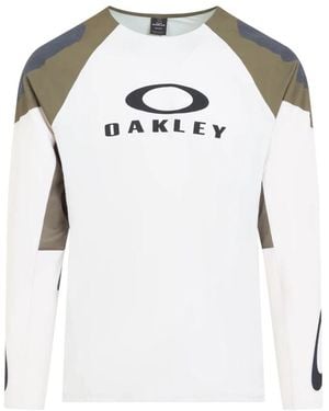 Oakley Long Sleeve Training Tops - Weiß