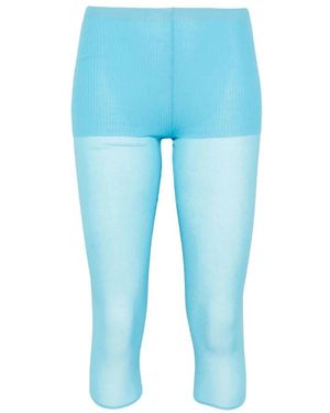 Paloma Wool Cropped Trousers - Azul