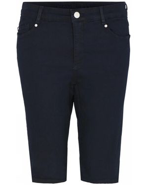 Cro Korte Broeken ,Blauw ,Katoen Donkerblauwe Magic Fit Zomer Shorts