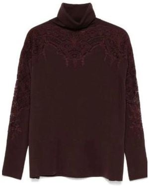 Ermanno Scervino Turtlenecks - Purple