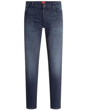 HUGO Jeans ,Blauw ,Slim-Fit Jeans