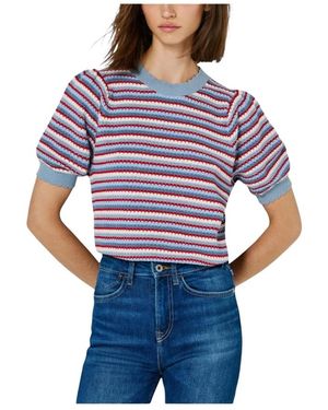 Pepe Jeans Round-Neck Knitwear - Blue